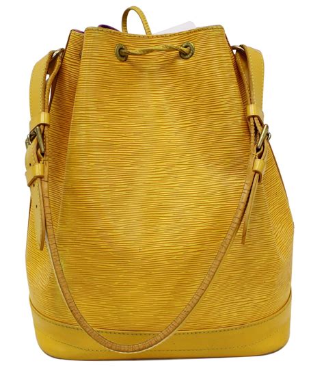 yellow bag lv|louis vuitton yellow leather.